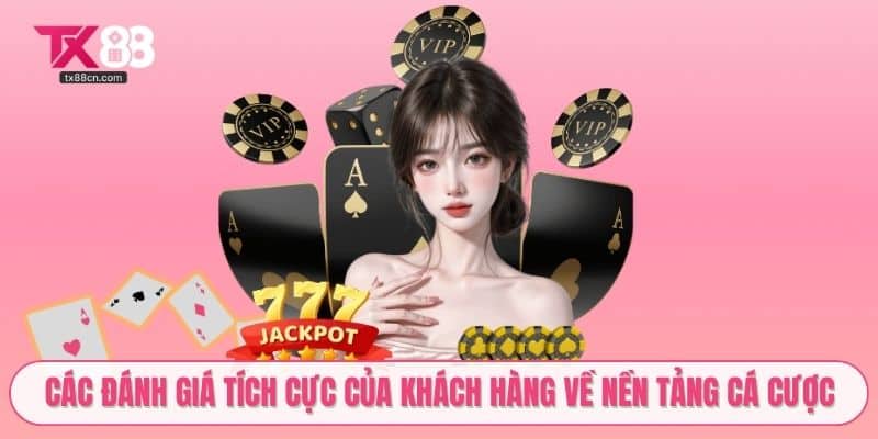 Các đánh giá tích cực của khách hàng về nền tảng cá cược